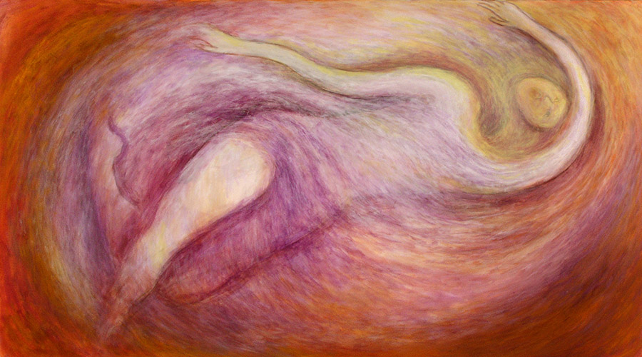 Dancing Soul, 2000-2001, 45 x 81.5